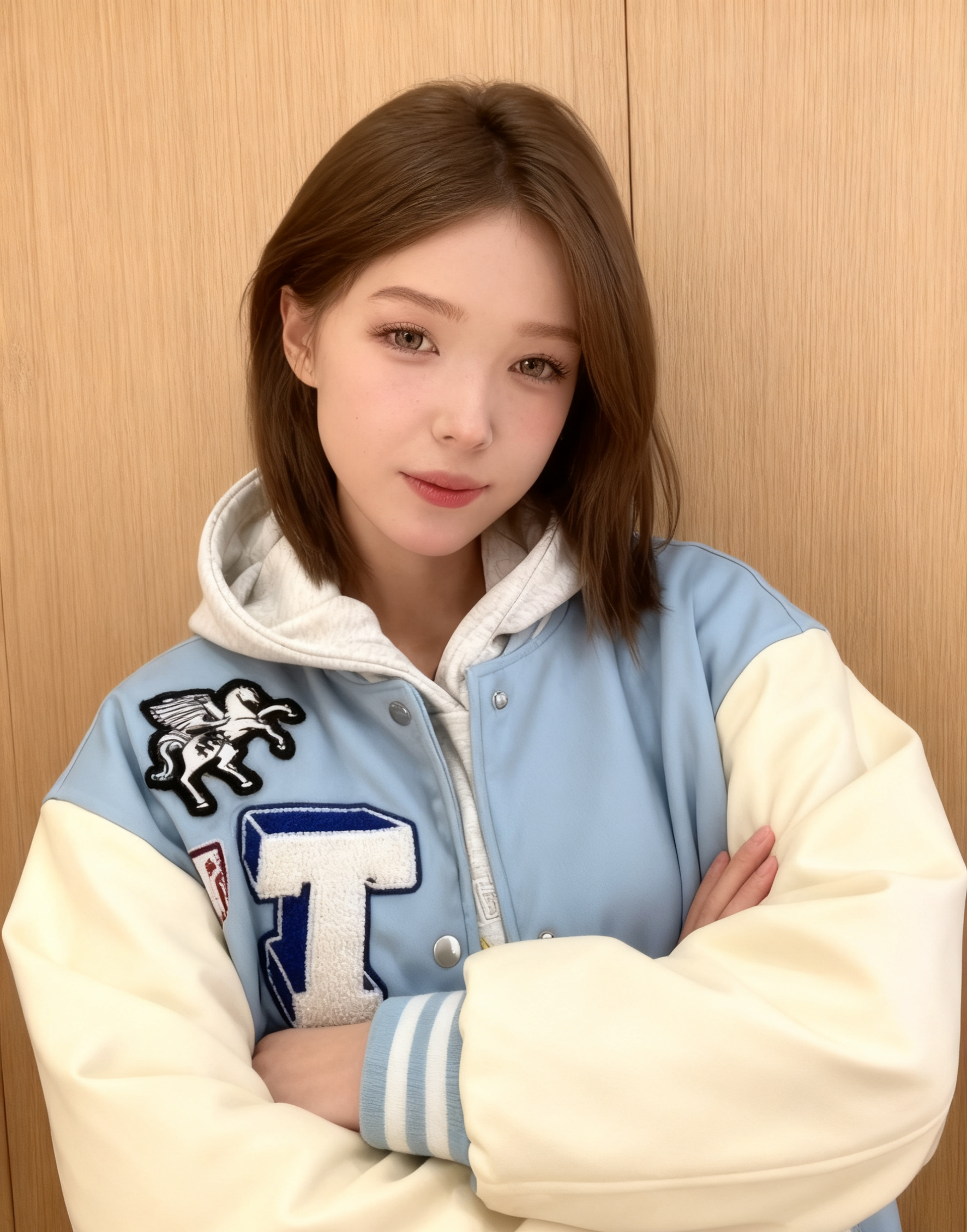 Baseball Jackets Kpop Womens A - Women'S Fashion Utility Jacket avis et prix