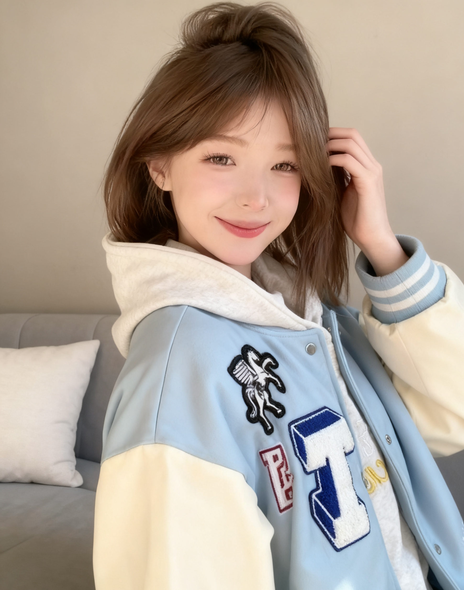 Baseball Jackets Kpop Womens A - Women'S Fashion Utility Jacket avis et prix