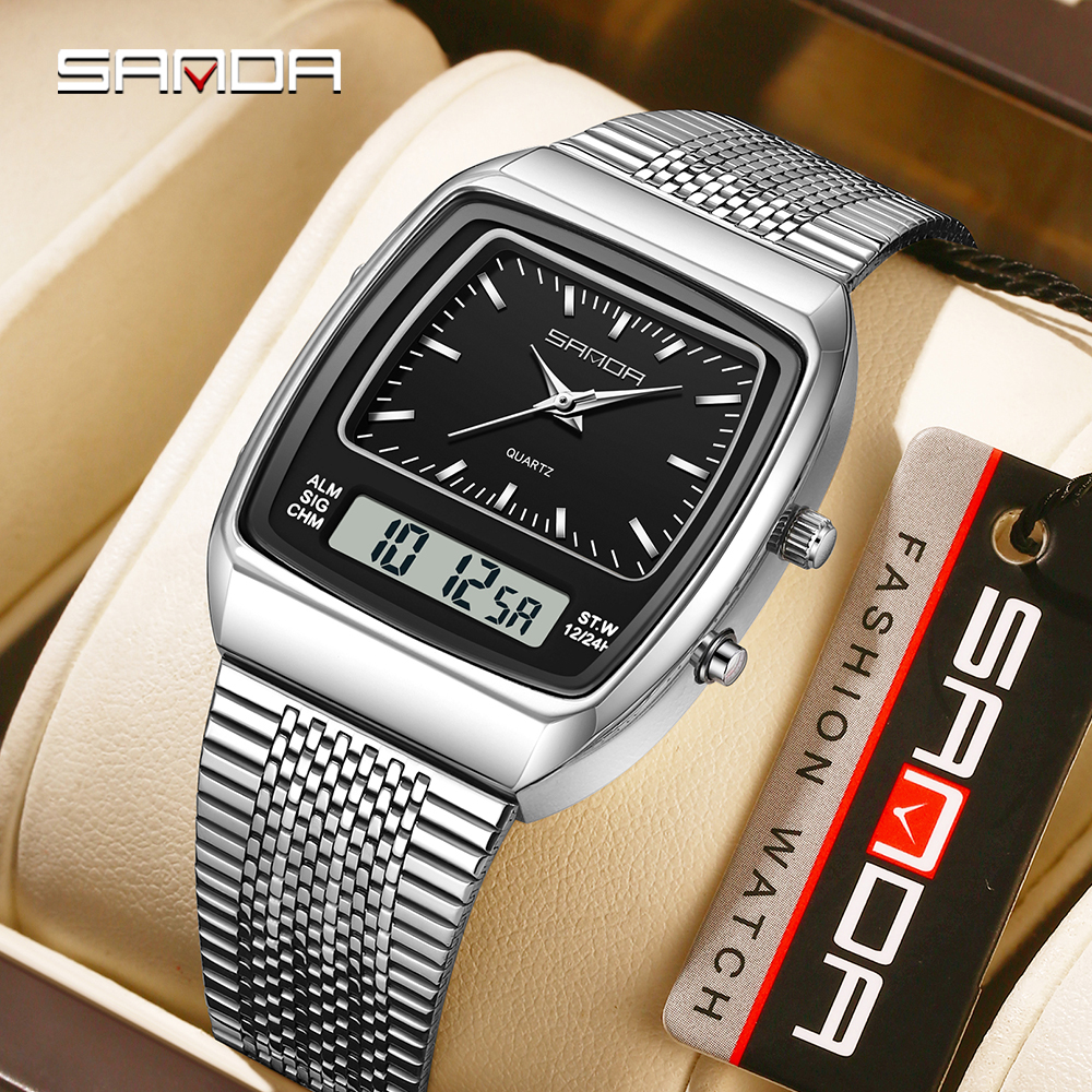 SANDA 3393 Retro Electronic Qu - Women Fashion Zone avis et prix