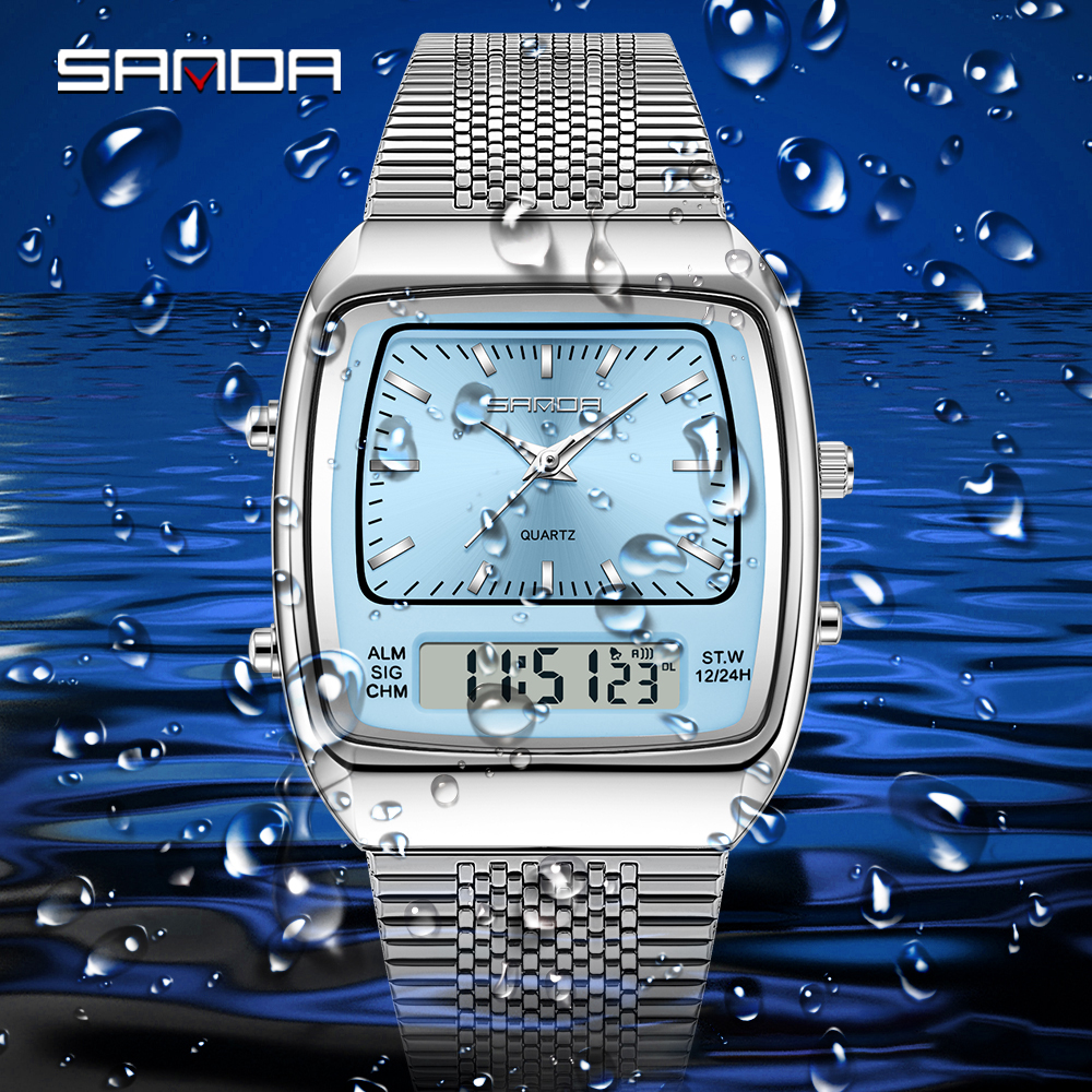 SANDA 3393 Retro Electronic Qu - Women Fashion Zone avis et prix