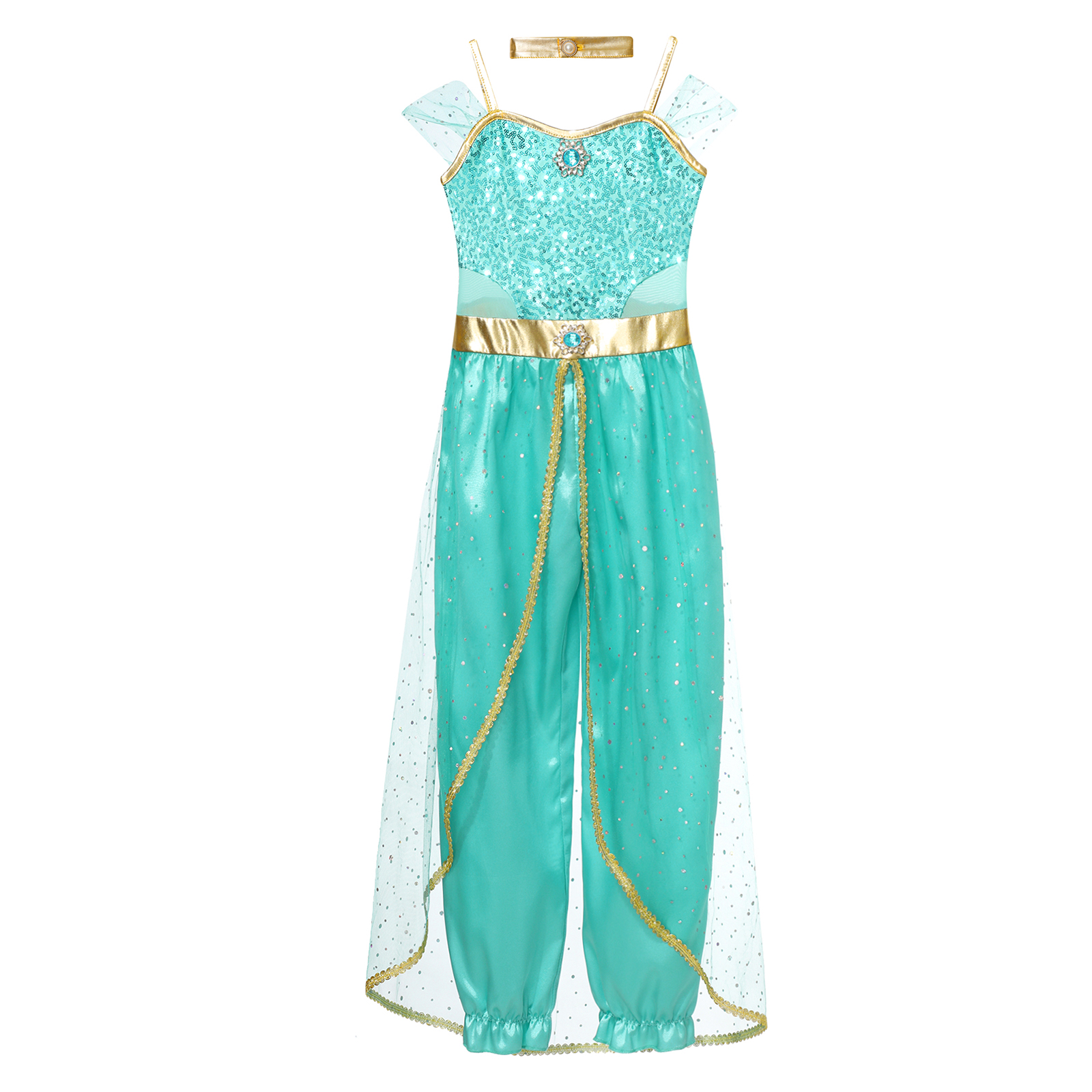 Girls Sequin Indian Oriental A - Women Fashion Necklace avis et prix