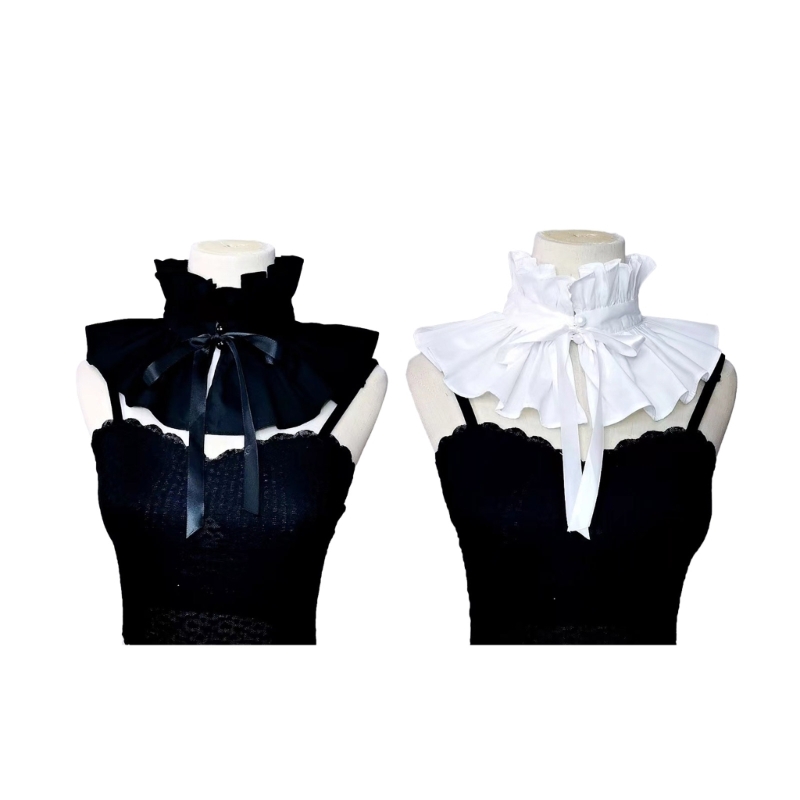 Victorian Collar Ruffled Colla - Women'S Fashion Victorian avis et prix