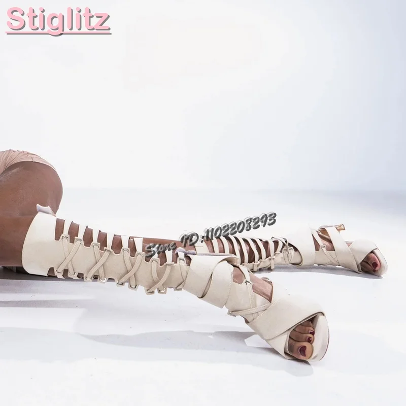 Retro Cross-tied Roman Sandals - Women'S Fashion For Summer 2025 avis et prix