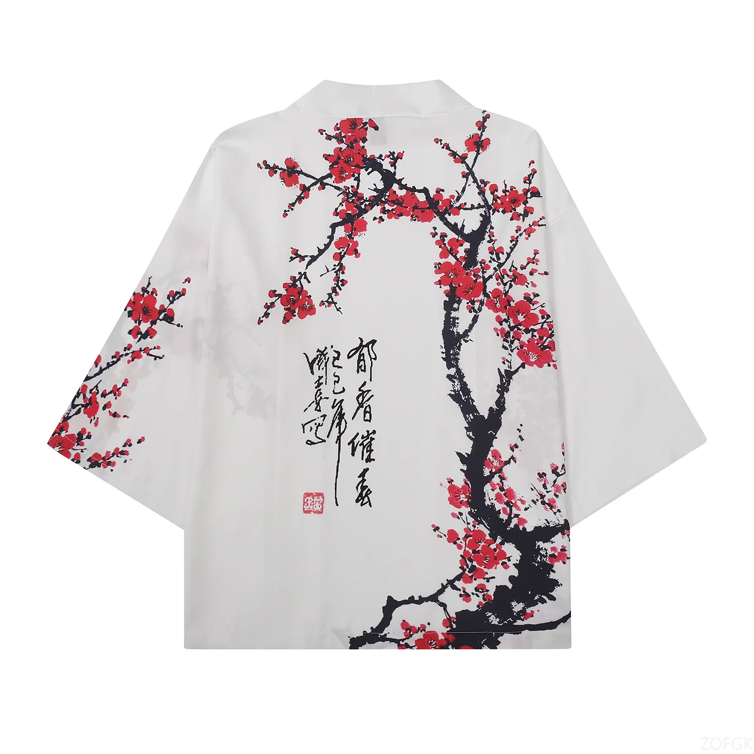 Summer Women Flower Print Kimo - Women'S Fashion Kimono avis et prix