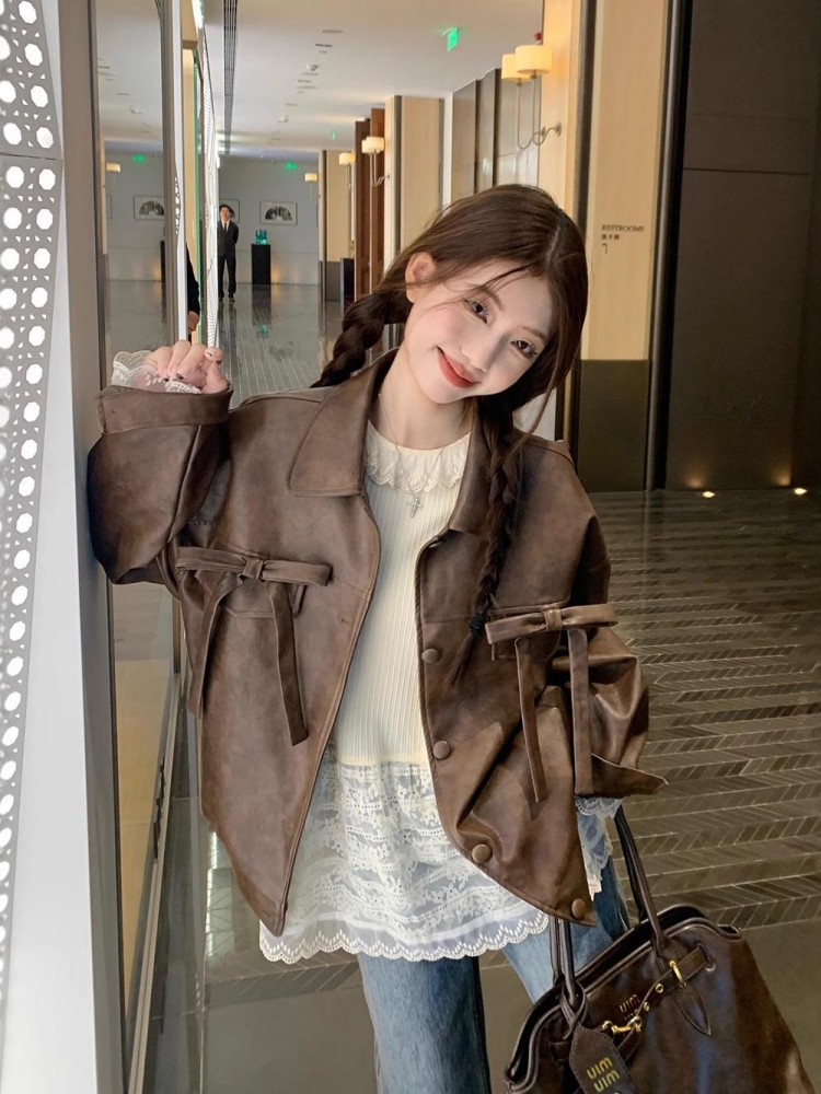 Biker Jackets Womens Jacket Ja - Women'S Fashion Utility Jacket avis et prix