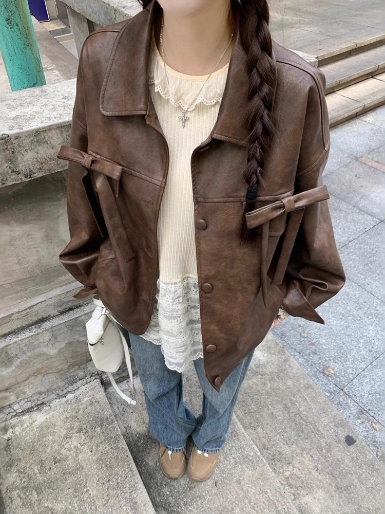 Biker Jackets Womens Jacket Ja - Women'S Fashion Utility Jacket avis et prix