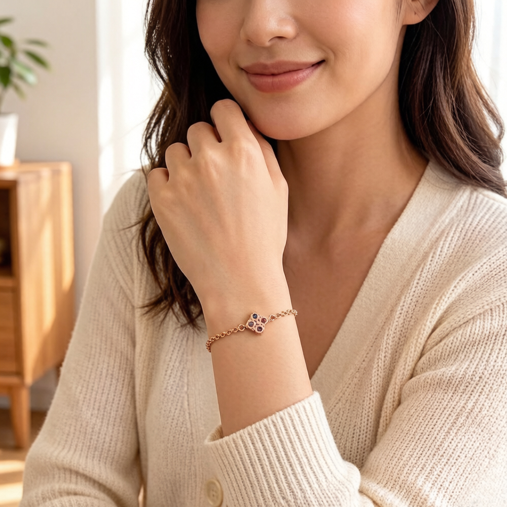 Royalty Rose Gold Plated Brace - Women'S Fashion Victorian avis et prix
