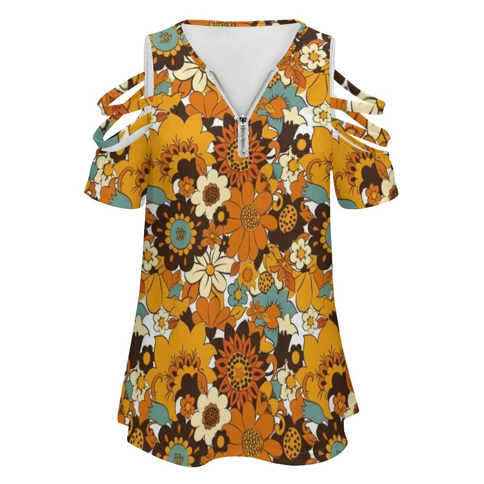 70S 60S Retro Flower Power , F - Women'S Fashion Of The 60S avis et prix