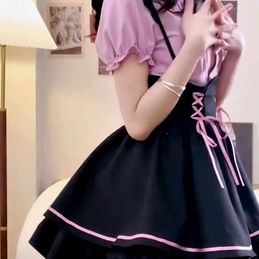 Jirai Kei Cosplay Costume Anim - Women'S Fashion Suit avis et prix