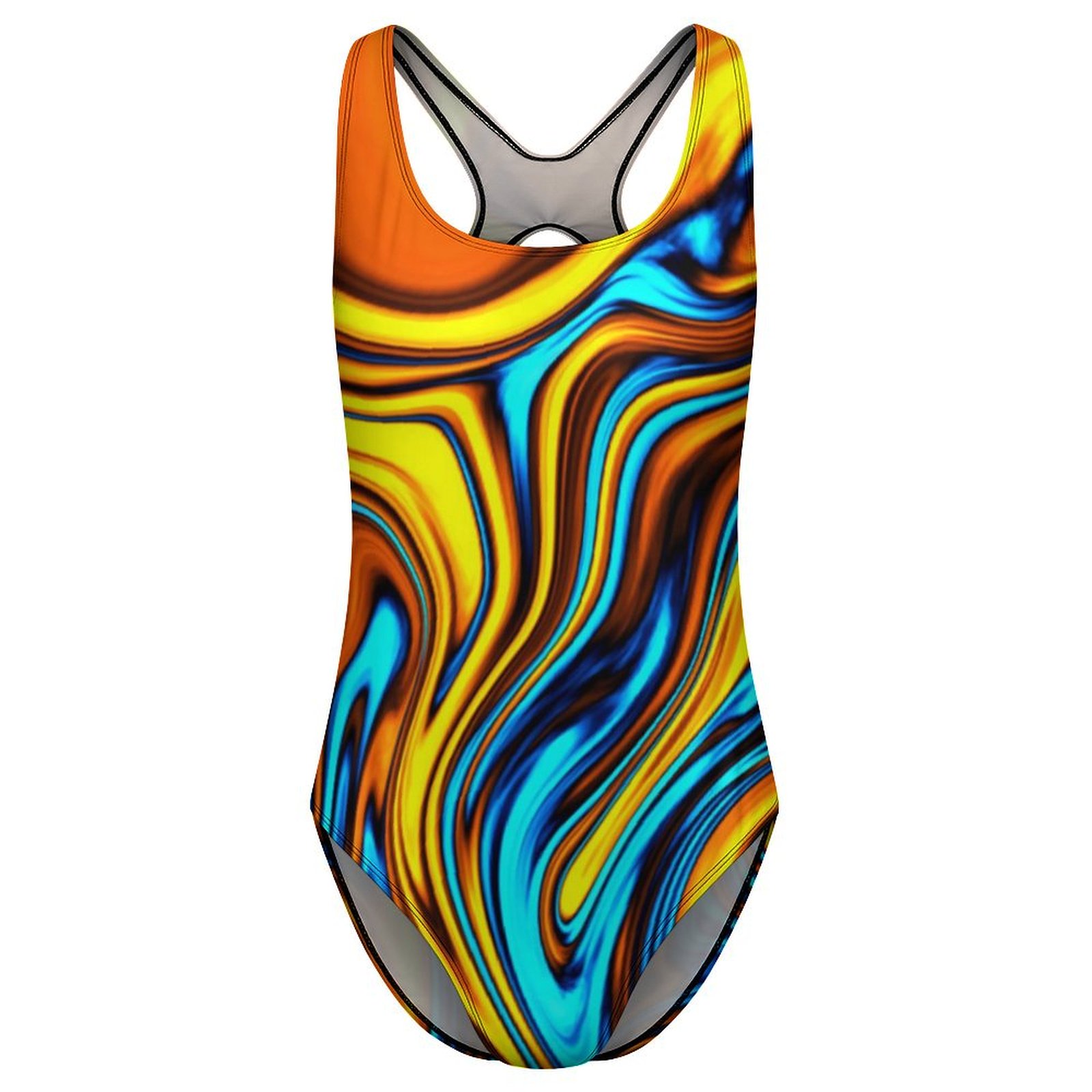 Golden Retro 60s Swimsuit Abst - Women'S Fashion Of The 60S avis et prix