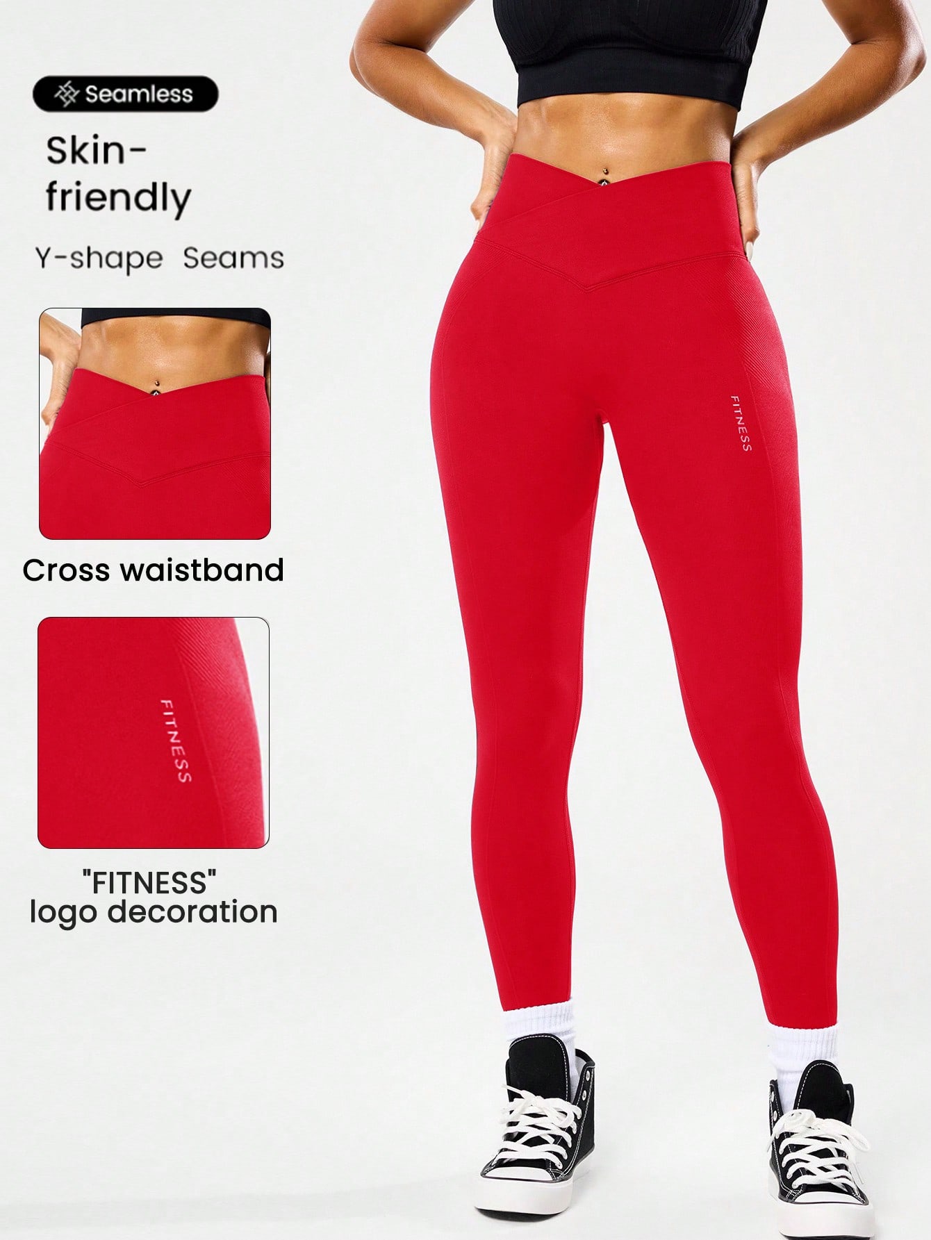 High-waisted seamless yoga leg - High Waist Leggings avis et prix