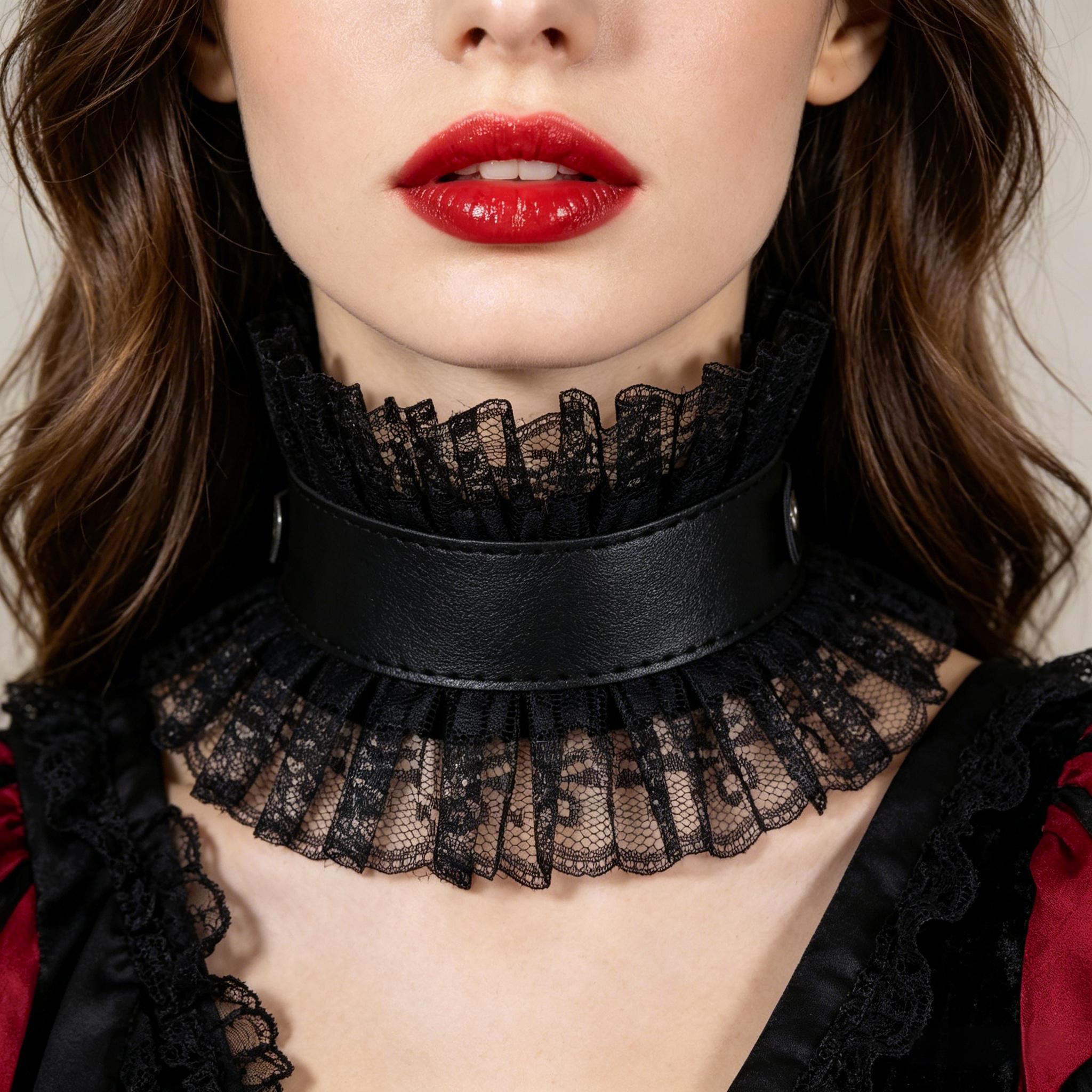 Women Vintage Fake Collar Goth - Women'S Fashion Victorian avis et prix