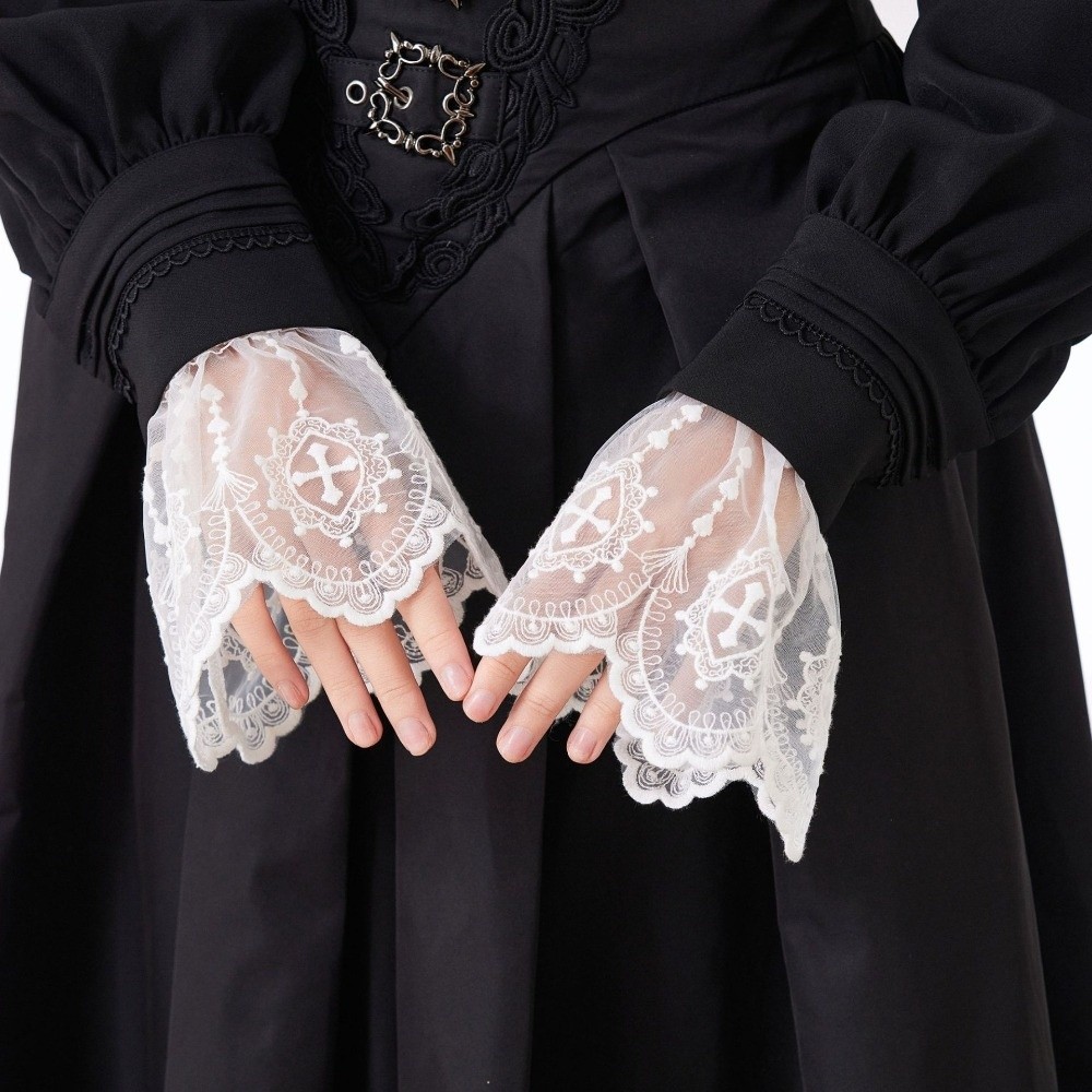 Victorian Style Lace Jabot Col - Women'S Fashion Victorian avis et prix