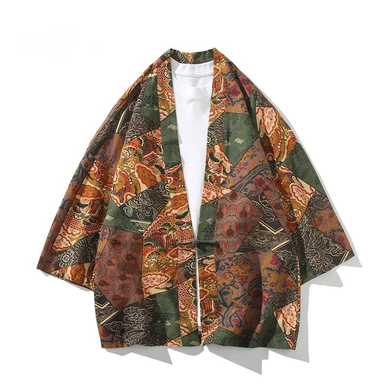 Ethnic Style Print Yukata Men  - Women'S Fashion Kimono avis et prix