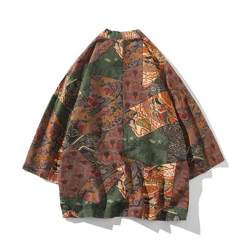 Ethnic Style Print Yukata Men  - Women'S Fashion Kimono avis et prix