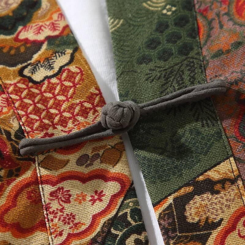 Ethnic Style Print Yukata Men  - Women'S Fashion Kimono avis et prix
